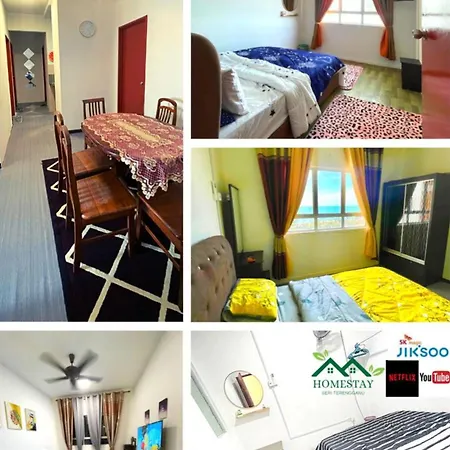 Apartment Ladang Tok Pelam Sea View ,Berdekatan Pantai Batu Burok,Ktcc,Hospital,Drawbridge By Homestay Seri Terengganu Kuala Terengganu Exterior photo
