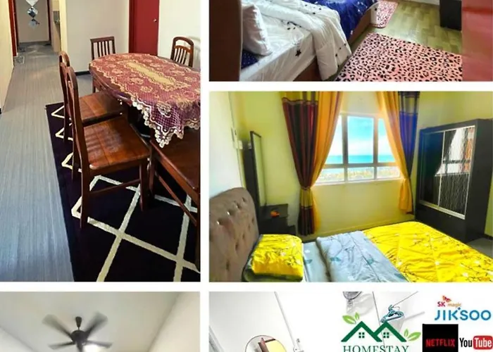 Apartment Ladang Tok Pelam Sea View ,Berdekatan Pantai Batu Burok,Ktcc,Hospital,Drawbridge By Homestay Seri Terengganu