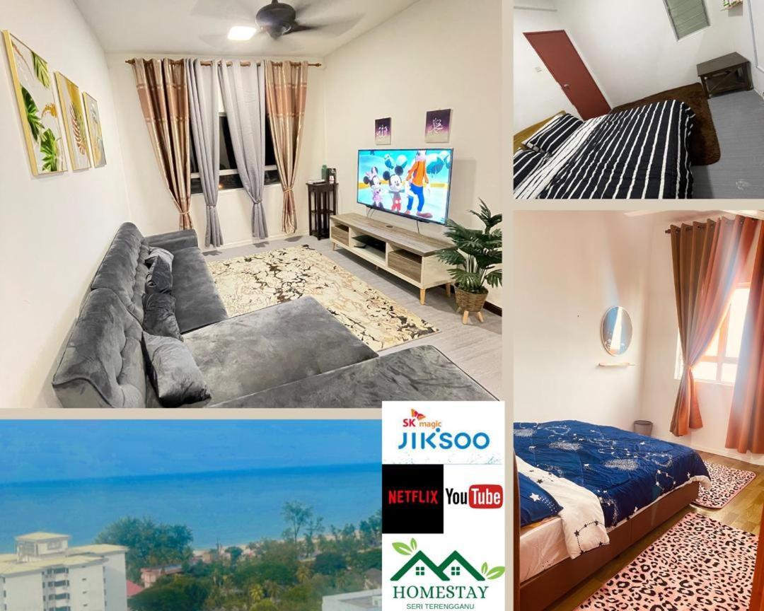 Apartment Ladang Tok Pelam Sea View ,berdekatan Pantai Batu Burok,ktcc,hospital,drawbridge By Seri Terengganu *